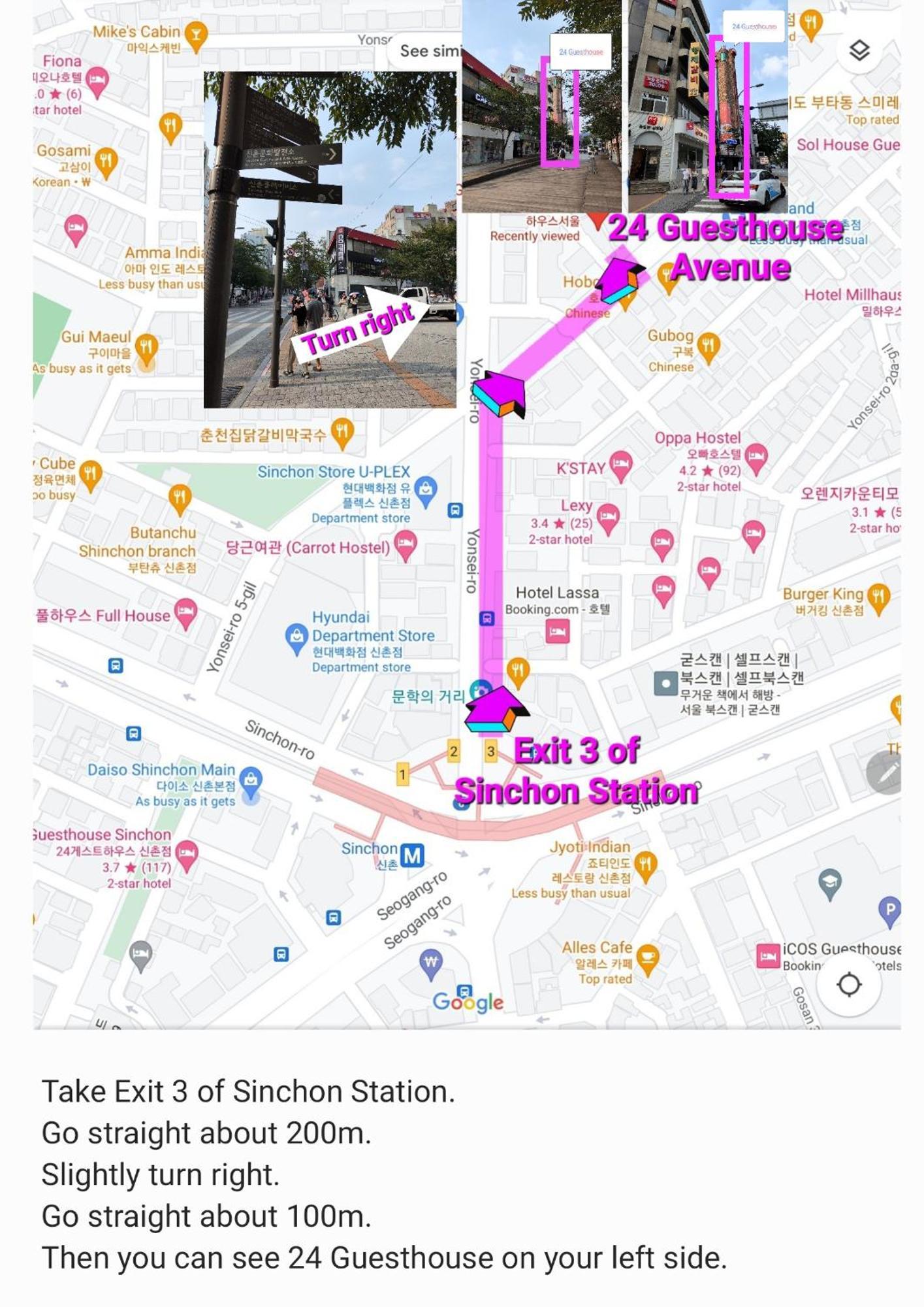 24 Guesthouse Sinchon Avenue Seoel Buitenkant foto